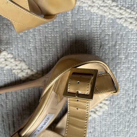 Jimmy Choo patent leather strap heels - Picture 10 of 11